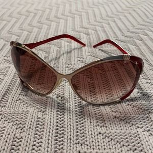 Roberto Cavalli Taigete red cat eye sunglasses